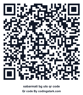 Sabarmati Bg UTS QR Code