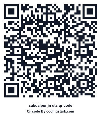 Sabdalpur Jn UTS QR Code