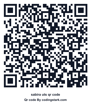 Sabira UTS QR Code