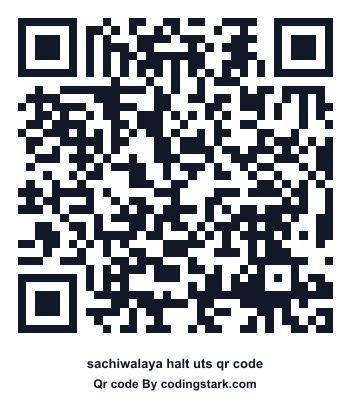 Sachiwalaya Halt UTS QR Code