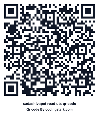 Sadashivapet Road UTS QR Code