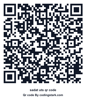 Sadat UTS QR Code