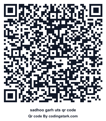 Sadhoo Garh UTS QR Code