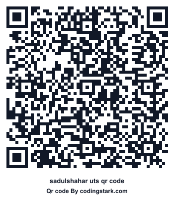 Sadulshahar UTS QR Code