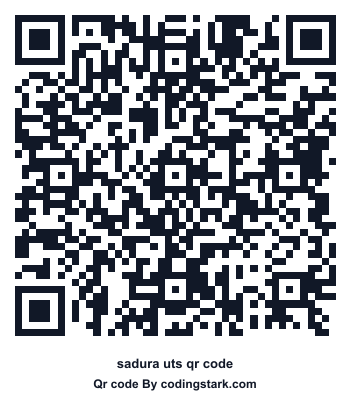 Sadura UTS QR Code