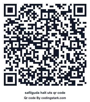 Safilguda Halt UTS QR Code