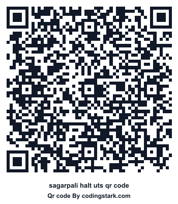 Sagarpali Halt UTS QR Code
