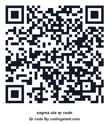 Sagma UTS QR Code