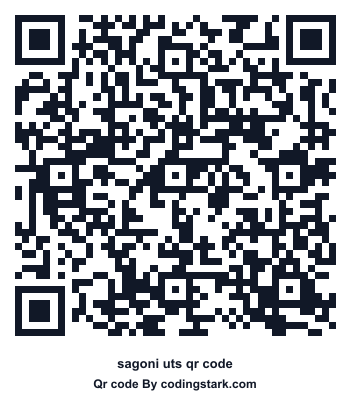 Sagoni UTS QR Code