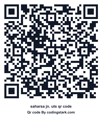 Saharsa Jn. UTS QR Code