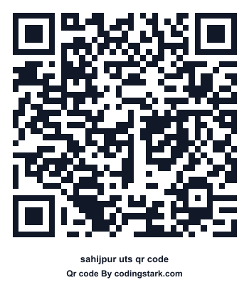 Sahijpur UTS QR Code