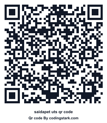 Saidapet UTS QR Code