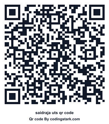 Saidraja UTS QR Code