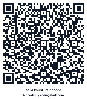 Saila Khurd UTS QR Code