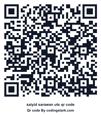 Saiyid Sarawan UTS QR Code