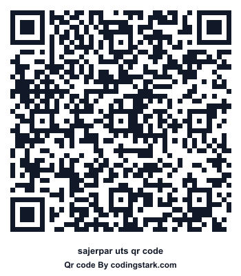 Sajerpar UTS QR Code