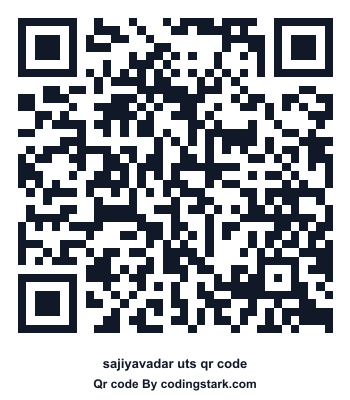 Sajiyavadar UTS QR Code
