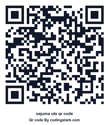 Sajuma UTS QR Code