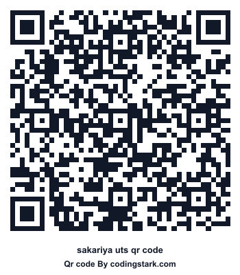 Sakariya UTS QR Code