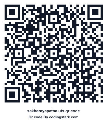 Sakharayapatna UTS QR Code