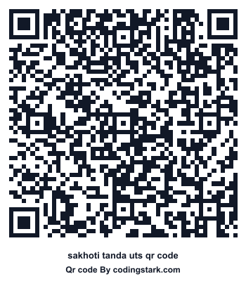 Sakhoti Tanda UTS QR Code