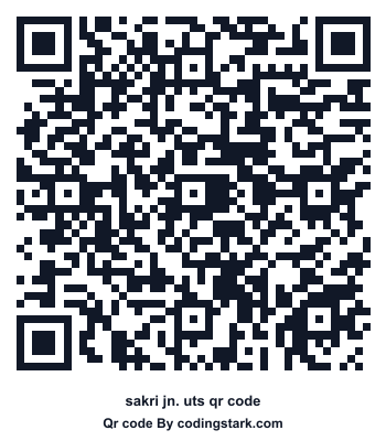 Sakri Jn. UTS QR Code
