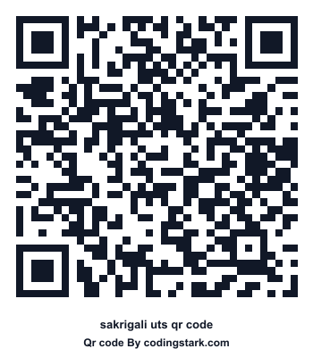 Sakrigali UTS QR Code