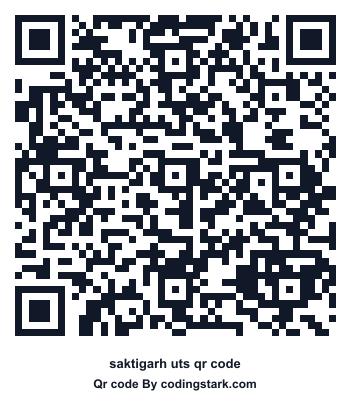 Saktigarh UTS QR Code