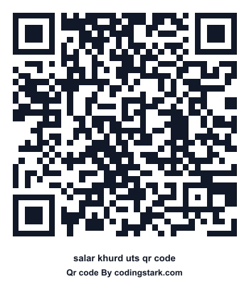 Salar Khurd UTS QR Code