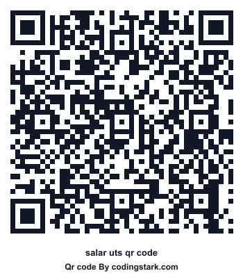 Salar UTS QR Code