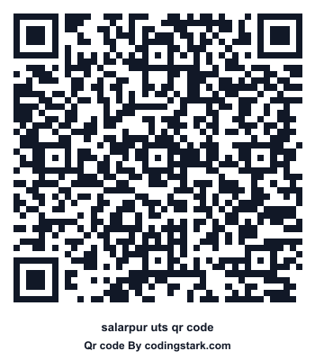 Salarpur UTS QR Code