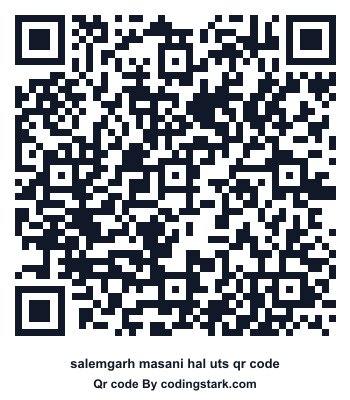 Salemgarh Masani Hal UTS QR Code