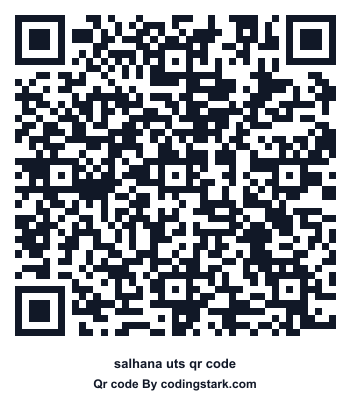 Salhana UTS QR Code