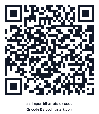 Salimpur Bihar UTS QR Code