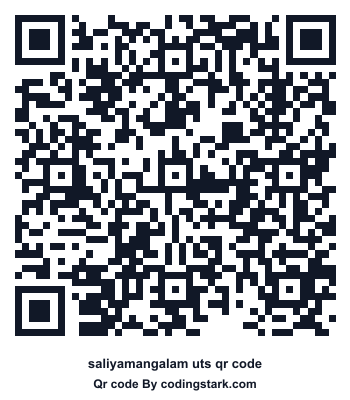 Saliyamangalam UTS QR Code