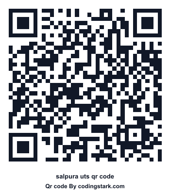 Salpura UTS QR Code