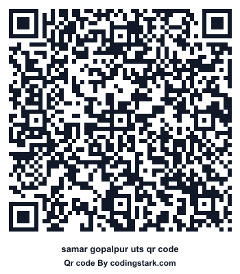 Samar Gopalpur UTS QR Code