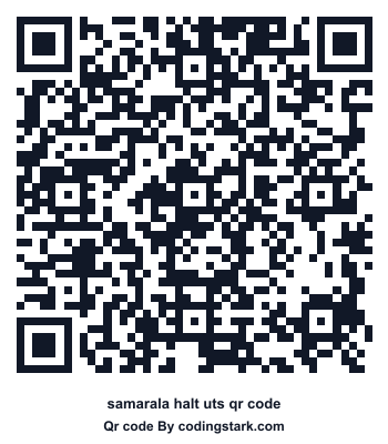 Samarala Halt UTS QR Code