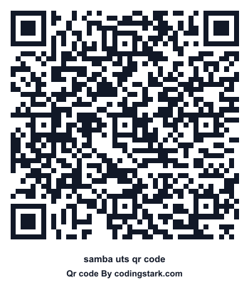 Samba UTS QR Code