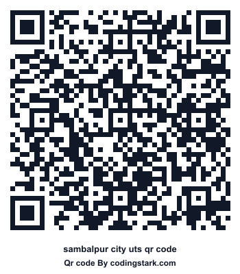 Sambalpur City UTS QR Code