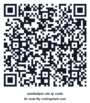 Sambalpur UTS QR Code