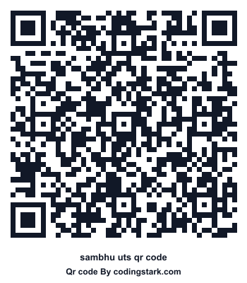 Sambhu UTS QR Code