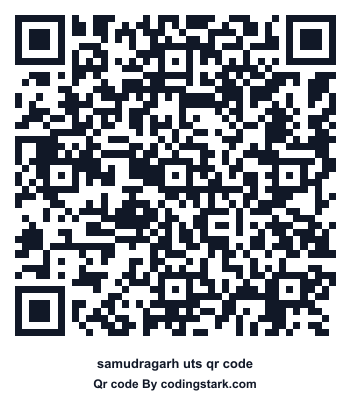 Samudragarh UTS QR Code