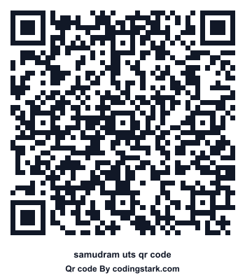 Samudram UTS QR Code