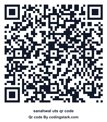 Sanahwal UTS QR Code