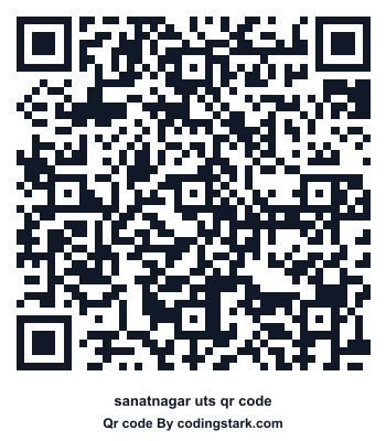 Sanatnagar UTS QR Code