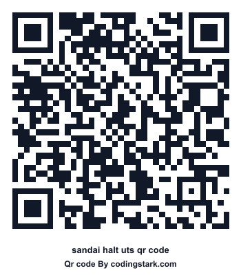 Sandai Halt UTS QR Code