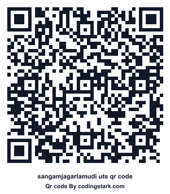 Sangamjagarlamudi UTS QR Code