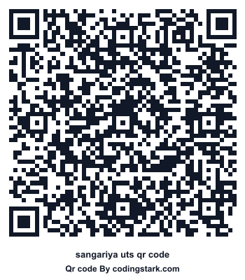 Sangariya UTS QR Code
