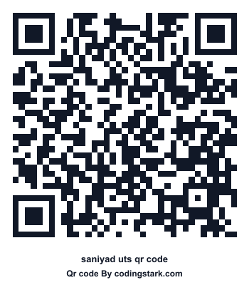 Saniyad UTS QR Code
